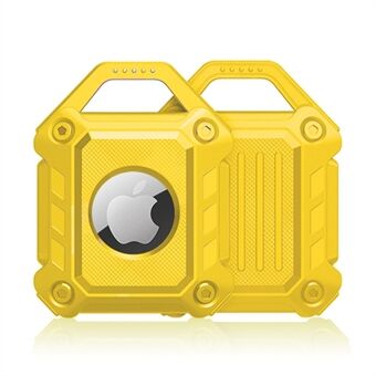 TPU pansarskyddshölje för Apple AirTag med nyckelring TPU stötsäkert skydd