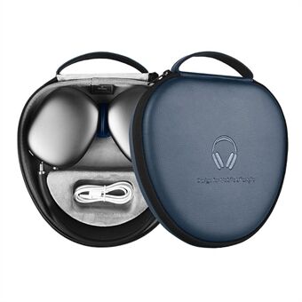 WIWU Bärbar Ultratunn Headset Förvaringsväska Plyschfoder Hörlurar Hörlurar Skyddsfodral för AirPods Max