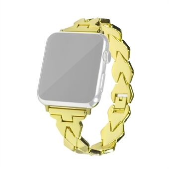 XINCUCO Rhombus Stainless Steel Watch Bracelet for Apple Watch Series 5 4 40mm / Series 3 2 1 38mm