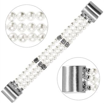 Stretchy Pearls Jewelry Bracelets Replacements Strap for Fitbit Charge 2