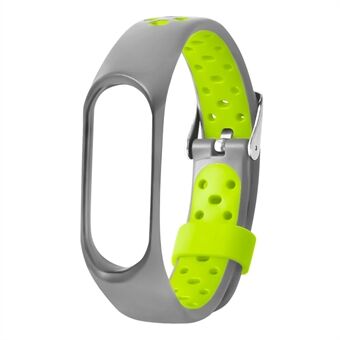 Dual Color Silicone Smart Bracelet Replacement Strap for Xiaomi Mi Smart Band 4