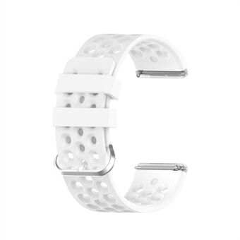 Silikon Smartwatch-rem för Fitbit Versa 2 / Versa / Versa Lite - Vit