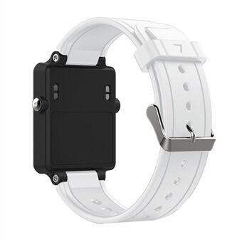 Silikon Smart Watch Ersättningsrem för Garmin Vivoactive Acetate - Vit