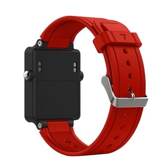 Silikon Smart Watch Ersättningsrem för Garmin Vivoactive Acetate - Röd