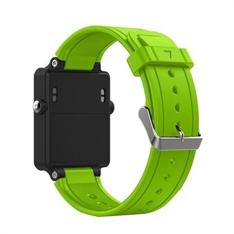 Silikon Smart Watch Band Ersättningsrem för Garmin Vivoactive Acetate - Ljusgrön