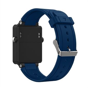 Silikon Smart Watch Ersättningsrem för Garmin Vivoactive Acetate - Marinblå