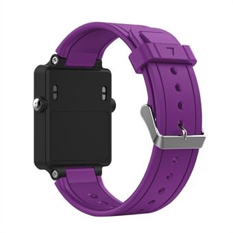 Silikon Smart Watch Ersättningsrem för Garmin Vivoactive Acetate - Lila
