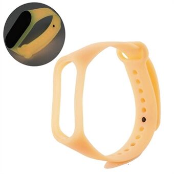 10mm Noctilucent Silicone Wrist Strap Band for Xiaomi Mi Band 4/3