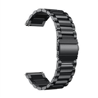 22mm rostfritt Steel Smart Watch Ersättningsrem för Ticwatch / Moto 360 II 460 / Samsung Gear S3 Classic/ Huawei Watch GT, etc