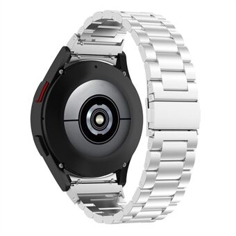 Band i rostfritt Steel för Samsung Galaxy Watch6 / Watch6 Classic / Watch 5 / Watch 5 Pro / Watch 5 Active / Watch4 / Watch4 Classic / Watch4 Active , 3-pärlor klockarmband
