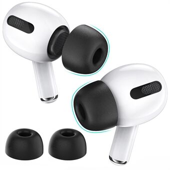 AHASTYLE WG28 1 par hörlurar Öronsnäcka för Apple AirPods Pro / Pro 2 Memory Foam Earbud Cover Cap Replacement, Storlek: M