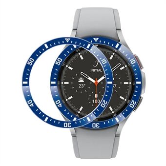 För Samsung Galaxy Watch4 Classic 42 mm klockramslinga metalladhesiv klockramsskydd Anti- Scratch Ring (typ A)