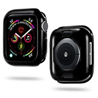 För Apple Watch Series 7 41 mm flexibel mjuk TPU Snygg enfärgad Smart Watch Case Cover