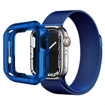 För Apple Watch Series 4 / 5 / 6 / SE 40 mm Precise Cutout TPU Watch Case Anti-Drop Protective Watch Cover