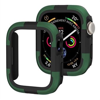Skyddsfodral för Apple Watch Series 6 / 5 / 4 / SE / SE (2022) 40 mm TPU+PC Shockproof Frame Watch Cover