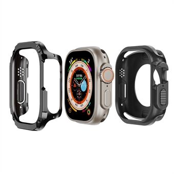 Klockfodral till Apple Watch Series 8 7 41mm / Series 6 5 4 SE (2022) SE 40mm TPU+PC Stötsäkert ramskydd