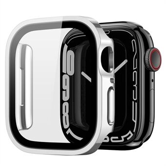 DUX DUCIS For Apple Watch Series 7 45mm Electroplated PC Case with Screen Cover Anti-Scratch Smart Watch Protector