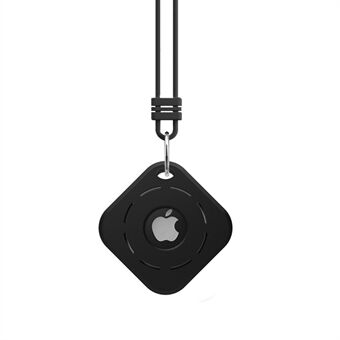 Silikonskyddsfodral för Apple Airtag GPS Finder Mini Scratch Vattentät reptålig Pet Loop Holder Nyckelringsskydd