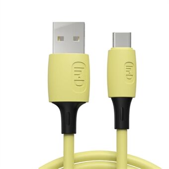 ENKAY 3A USB till Type-C Snabbladdnings Silikonkabel Datasladd 1,8m