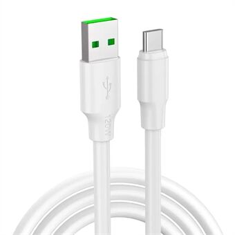 PINZUN PX-10 1m 6A USB till Type-C-kabel 6A snabbladdningsdataöverföringslinje för Huawei, Sony, Xiaomi