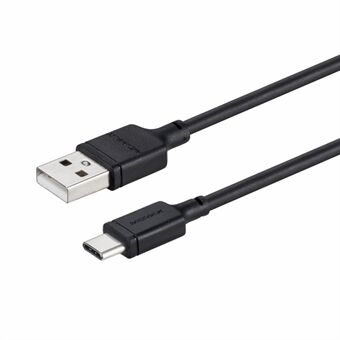 MOMAX 0.3M USB Type-C till USB-A Data Sync laddare kabel för Samsung Huawei Xiaomi - Svart