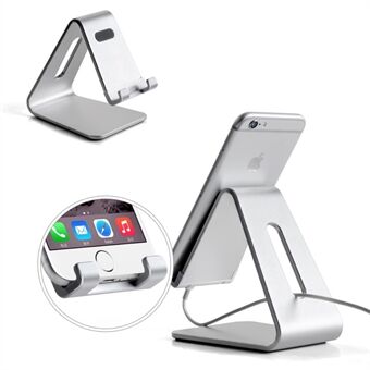 UPERGO AP-4S Aluminiumlegering Tablett Stand Stativhållare för iPhone iPad Samsung etc. - Svart