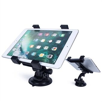 Bilinstrumentbräda Tablettfäste 360° rotation Vindruta Sugkopp iPad-hållare för 7-14 tum surfplatta