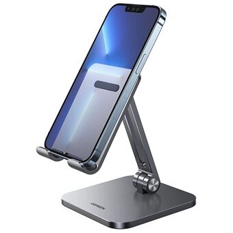 UGREEN Stand Fällbart bordstelefonställ i aluminium Halkfri justerbar surfplattahållare för iPhone 13 Pro Max / Galaxy S21 S20 / Huawei P30 Pro/ P20 / Redmi Note10