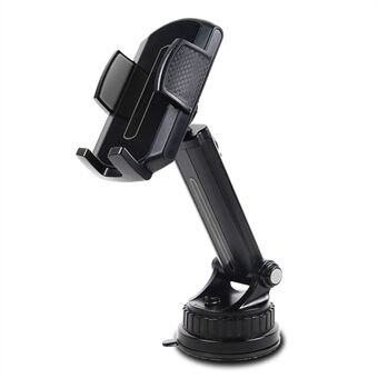 CST-03 Retractable Cell Phone Holder Suction Cup Long Arm Car Phone Mount for Car Dashboard Windshield Air Vent