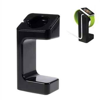 Plast Display Stand Holder Mount för Apple Watch - Svart