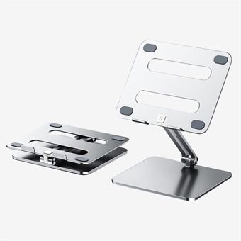 XIAOTIAN X46 Hålpanel Vikbart Stand Aluminiumlegering Justerbart skrivbordsfäste för mobiltelefon/surfplatta
