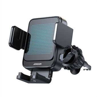 JOYROOM JR-ZS341 15W Wireless Phone Charger Car Air Vent Holder Mount Auto Sensing Clamping Phone Stand Holder Qi Fast Charger