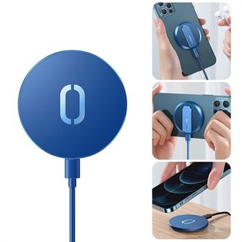 JOYROOM JR-A28 15W Strong Suction Magnetic Wireless Charger for iPhone 12 Series Mobile Phone