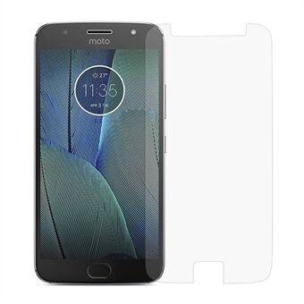 För Motorola Moto G5S Mobil Härdat Glas Skärmskydd Skydd 0.3mm (Arc Edge)