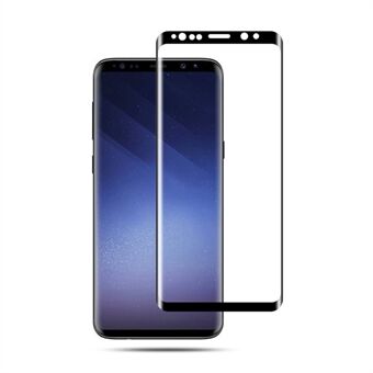 MOCOLO för Samsung Galaxy S9 + G965 böjt skärmskydd med härdat glas Skärmfilm (nedskalad version)