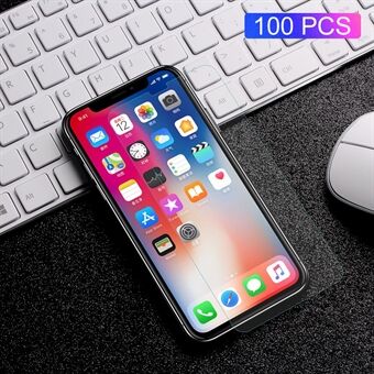 100st / set för iPhone 11 Pro (2019) / XS / X  RURIHAI 0.18mm 2.5D Härdat glas skärmskydd skyddsfilm