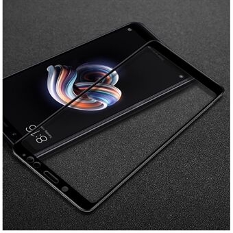 IMAK Fulltäckning Anti-explosion skärmskydd i härdat glas för Xiaomi Redmi Note 5 Pro (Dual Camera) / Redmi Note 5 (Kina) - Svart