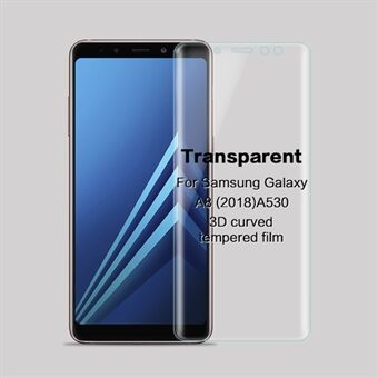 MOFI 3D böjt komplett skyddande härdat glas skärmskydd för Samsung Galaxy A8 (2018) A530F