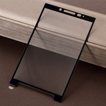 RURIHAI 3D galvaniserad Edge 0,26 mm skärmskydd i helt härdat glas för BlackBerry Key2 - svart