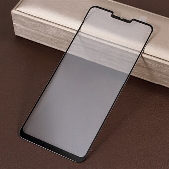 RURIHAI 0.26mm 3D Elektrolytiska Edge vakuum beläggning härdat glas helbildsskärm Film för LG G7 ThinQ - Svart