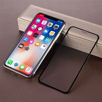 För iPhone (2019) / XS / X s silketryck 6D i full storlek härdat glas skärmskyddsfilm
