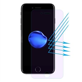 HAT Prince för iPhone 7/8  Anti-blue-ray 0,26 mm 2,5D Arc Edge 9H Skärmskydd i härdat glas
