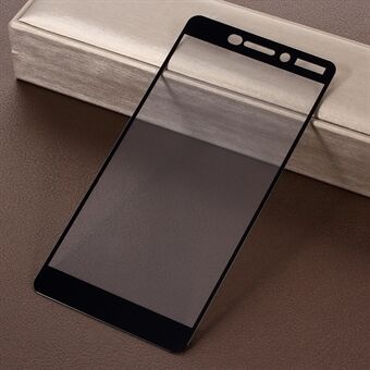 RURIHAI för Nokia 6 0.26mm 2.5D AB Lim Silk Printing Full Size Protector Film i härdat glas