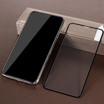 RURIHAI 3D kolfiber [Anti-explosion] Fullstort härdat glasskydd för iPhone Xs Max  - Svart