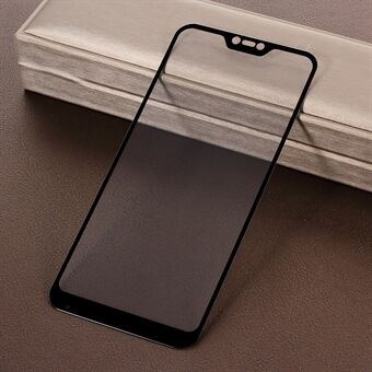 Fulltäckande silketryck Skärmfilm i härdat glas för Xiaomi Mi A2 Lite / Redmi 6 Pro
