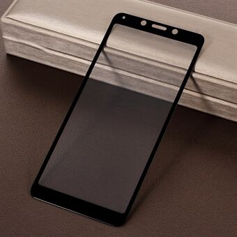 Fulltäckande silketryck Härdat glas skärmskyddfilm för Xiaomi Redmi 6 / Redmi 6A