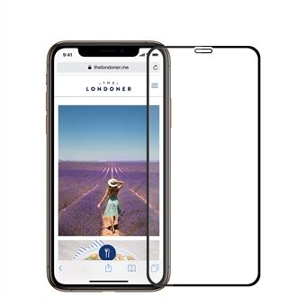 MOFI 9H Anti-burst 2,5D Arc Edge Full Size Härdat glas Skärmfilm för iPhone (2019) / XS Max 