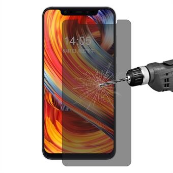 HAT Prince för Xiaomi Mi 8 (6,21-tum) 0,26 mm 9H 2,5D skärmskydd i härdat glas [Anti- Spy Anti-explosion]