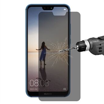 HAT Prince för Huawei P20 Lite / Nova 3e 0,26 mm 9H 2,5D [Anti- Spy] Skärmskyddsfilm av härdat glas