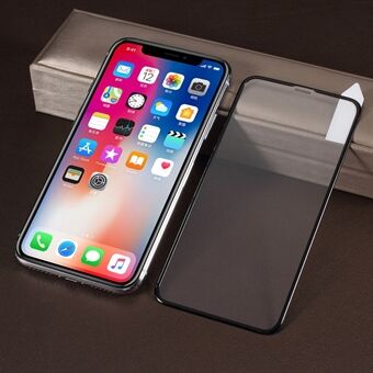 RURIHAI härdat glasskydd för iPhone (2019) / XS / X  0.26mm 9H 4D Inga vita kanter helskärmskydd